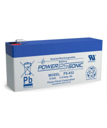 Lead 8V 3.2Ah SONIC POWER battery