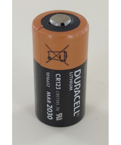 Pile Lithium 3V Duracell (DL123A) (41333873992) - Vlad