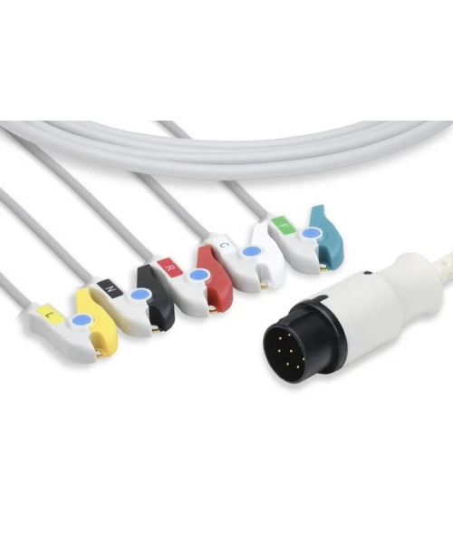 Cavo IEC 5 rami clip per 6102A NIHON KOHDEN
