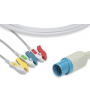 Cable IEC clip de 3 ramas para 6105A NIHON KOHDEN