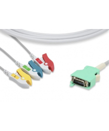 Cable IEC monobloc 3 branches à pince pour OPV1500 NIHON KOHDEN