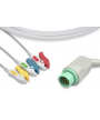 Cable IEC clip de 3 ramas para Corometrics 120 GE HEALTHCARE