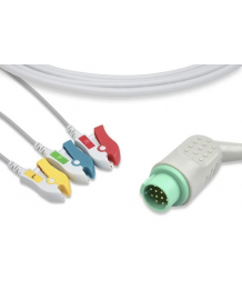 Cable IEC 3-branch clip for Corometrics 120 GE HEALTHCARE