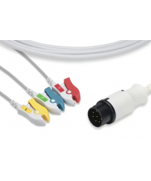 Cable IEC clip de 3 ramas para 6102A NIHON KOHDEN