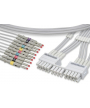 Cable patient IEC 10 fiches banane pour ECG Eli MORTARA (MT10-LB-I)