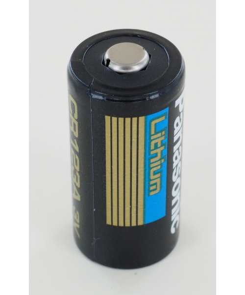 Pile Lithium 3V 1.55Ah Panasonic (CR-123APA/BE) (CR-123PE/BN) - Vlad