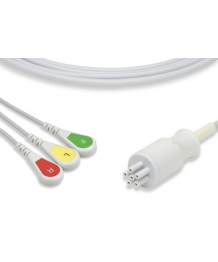 Pulsanti di pressione A 3 rami IEC via cavo per monitor COLIN BP88s