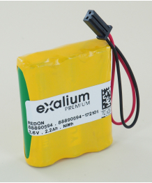 Batterie 3.6V 2.2Ah pour pompe aspiration Redon