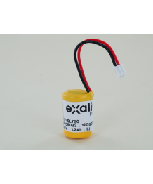 Battery lithium 3.6V SL750 + connector