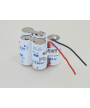 6V 1.6Ah trapeze Saft Ni-Cd battery