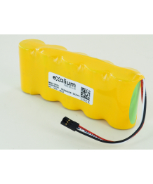 Batteria 6V 3Ah per misuratore di pressione Minitorr+ SMITH