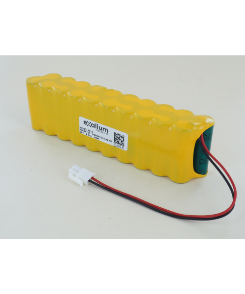 Batterie 24V 2.7Ah pour lève malade VIKING Liko -Connecteur 2Pts (7503035)