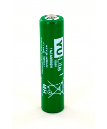 Elément Ni-Mh 1,2V 900mAh AAA Yuasa (1AAAM900H)