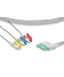 Dérivation IEC 3 brins finition snap pour M540 DRAGER (MS28561)