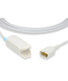 SPO² Sensor - Reusable - Non-monobloc - Adult - Rigid for LifeScope i NIHON KOHDEN (P225F