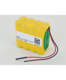 9.6V 2.2Ah Battery for ECG Cardiorapid COLSON