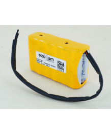 Batteria 14,4V 600mAh per monitore Flexima DATEX