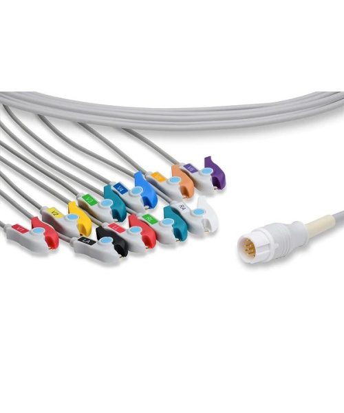 Cavo IEC monoblocco a 10 razze con morsetti per M3000A PHILIPS (M3525A)