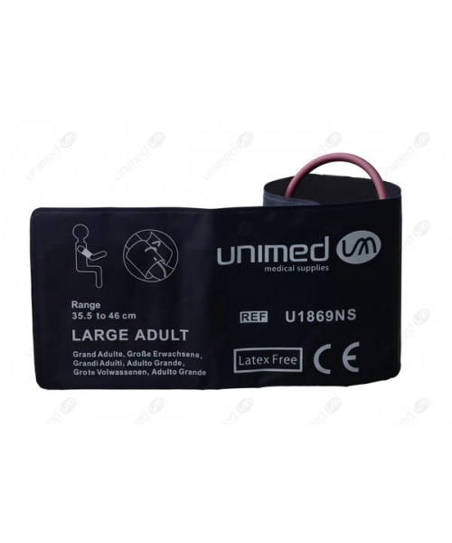 Manguito PNI reutilizable - Sin cámara - 1 tubo - Sin conector - Adulto 35/46 ancho