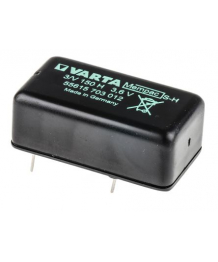 Batería Ni-Mh 3.6V 150mAh Mem paquetes Varta microbattery
