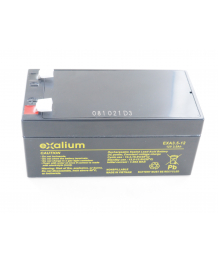 Batterie Plomb 12V 3.0Ah (134x67x65.5) Exalium (EXA3.0-12) (EXA3-12)