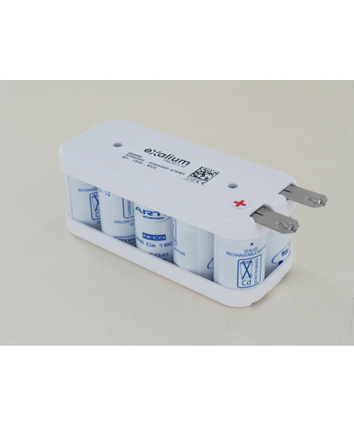 Battery 12V 1,3Ah for defibrillator Defiport HELLIGE - MARQUETTE