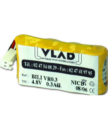 Batterie 4,8V 300mAh pour bilirubinomètre 3M (JM101)