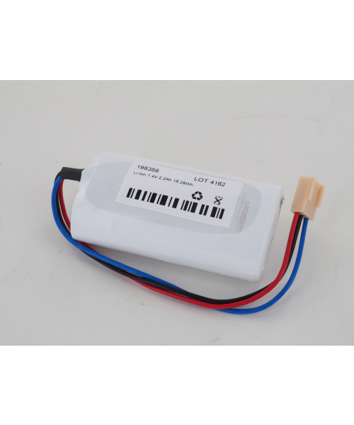 Batterie 7.4V 2.6Ah pour ECG Ascard Grey ASPEL