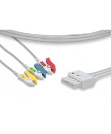 Cable IEC 3 hilos acabado abrazadera para monitor BeneHeart MINDRAY (0012-00-1262-12)