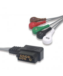 Cable de telemetría IEC de 5 hilos para DigiTrak PHILIPS (989803157491)