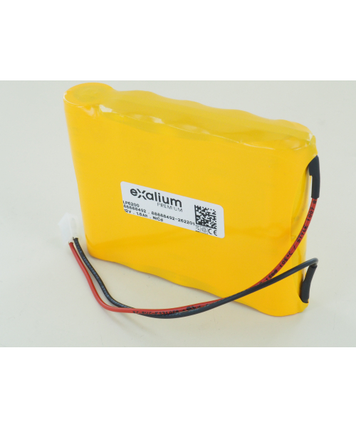 Batterie 12V 1,8Ah pour défibrillateur Lifepak 6 PHYSIOCONTROL (VL-) (LP6200)