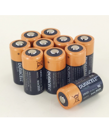 Kit of 10 CR123 DURACELL for AED+ ZOLL