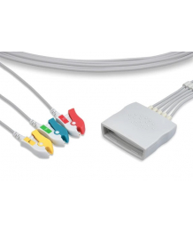 Juego de 3 cables de telemetría, terminación de abrazadera para MX40 PHILIPS (989803171901)