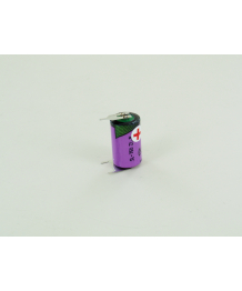 Batteria al litio 3, 6V 1, 2Ah perni di 1/2 AA 1 (+) 2 (-) Tadiran