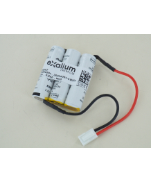 Batteria 3, 6V 800mAh 3VST AAL + connettore