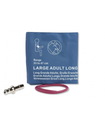 Brassard adulte large long (35x46) - Simple tube - Connecteur BP12