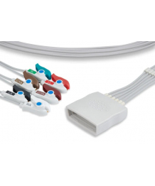 IEC 6-way clamp telemetry cable (without SPO2) for MX40 PHILIPS