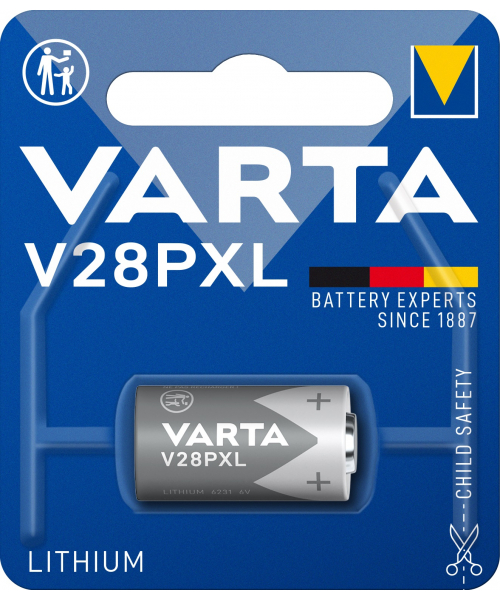 Batteria al litio 6V 2CR1/3 Varta