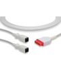 Cable IBP double pour Dash (connecteur Abbott) GE HEALTHCARE (2104158-003)