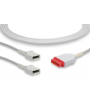 Cable IBP double pour Dash (connecteur Utah) GE HEALTHCARE (2104107-003)