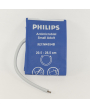 Brassard EasyCare antimicrobien pour adulte petite taille, bleu clair - Ø20,5-28,5 cm PHILIPS