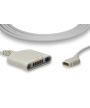 Multiparameter cable for Delta XL DRAGER (3368391)