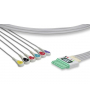 Cables ECG multiparamétricos IEC Acabados de presión de 6 hebras para M300 DRAGER (MS14683)