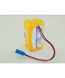 Batterie 4.8V 0.7AH NiCd 4s1p + connecteur2 P