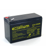Cartone 5 batteria 12V 9Ah EXALIUM EXA1236W