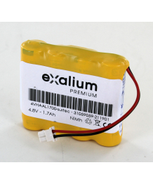 4.8V 1.7Ah battery for electrostimulator ECO+ EMP4 SCHWA MEDICO (101041)