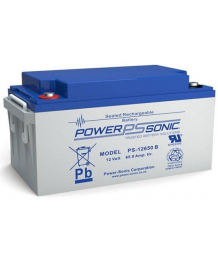 Batterie Plomb 12V 65Ah Power Sonic (348X167X178) M6 (PS12650) 
