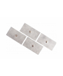 Box of 4 electrodes TENS 45*80 / Disposable / Pregelled / Nonwoven / Pressure FIAB (PG473)