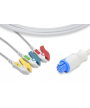 Cavo ECG monoblocco 3 canali con clip per Diascopio ARTEMA