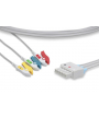 Cable ECG IEC de 3 hilos con clips para Beneview MINDRAY (2606493)